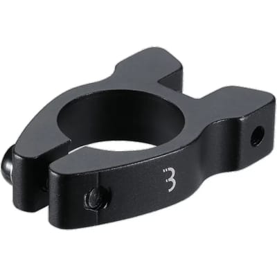 BBB Cycling Zadelpenklem CarrierClamp - Schroefbare Zadelpenklem Aluminium - 31.8mm - Zwart - BSP-99