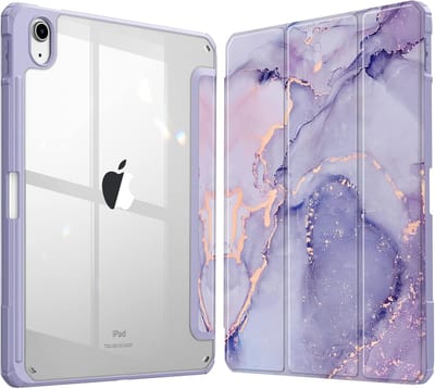 Sounix Tablet hoes geschikt voor Apple iPad 11 (2025) A16 / Apple iPad 10.9 (2022) - Hoesje met Pencil Houder Uitsparing - Paars