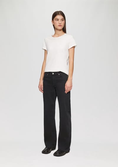 Q/S designed by - Broek - Maat 34 - Vrouwen - 99Z2 GREY/BLACK - voering