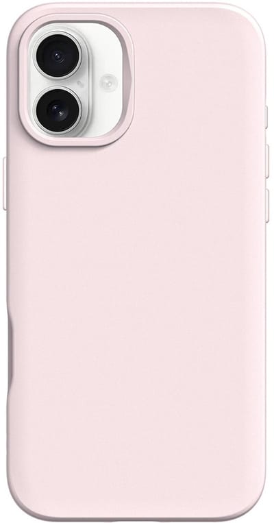 Rhinoshield, Hoesje Geschikt voor Apple iPhone 16 Plus Model SolidX Schokbestendig compatibel met draadloos opladen, Lichtroze