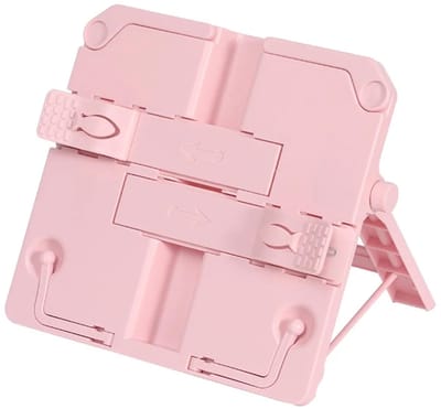 Dailygoods- Boekenstandaard Opvouwbaar - Boekenhouder - Kinderboekenstandaard - Krasbestendig - Geschikt voor School/Bibliotheek - 8,2 x 7,8 x 6,8 inch - Boekenplank