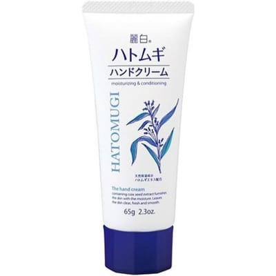 KUMANO COSME - Reihaku Hatomugi Moisturizing & Conditioning The Hand Cream - 65G