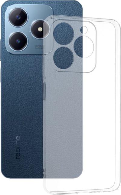 Hoesje geschikt voor Realme C63 - Techsuit Clear Silicone Back Cover - Transparant