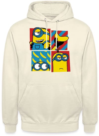 Minion Stuart Bob Kevin Humor Hoodie Unisex