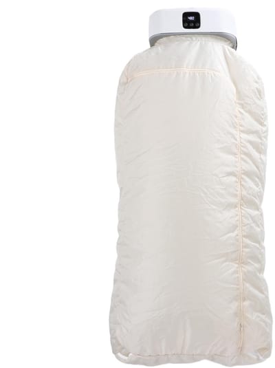 MTTproducts - Draagbare Wasdroger - Compacte Droger - Stille Sneldrogende Reisdroger - Wit - Mini-droger - Energiezuinig - Geschikt voor Kleding - Opvo...