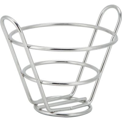 Huishouden 304 Roestvrij Staal Mini Voedselmand Friet Dessert Broodmand Keuken Kookgereedschap