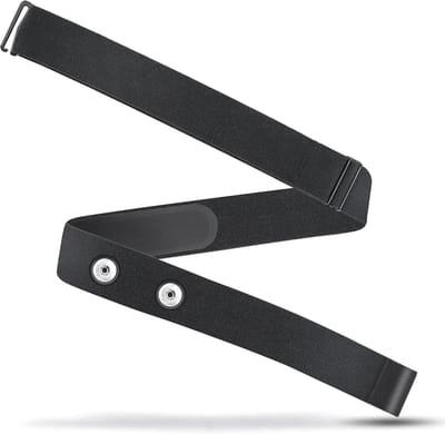 Verstelbare Borstband - Hartsensor Riem - Cardio Training - Bluetooth Ant+ Compatibel - 70-105 cm - Zwart