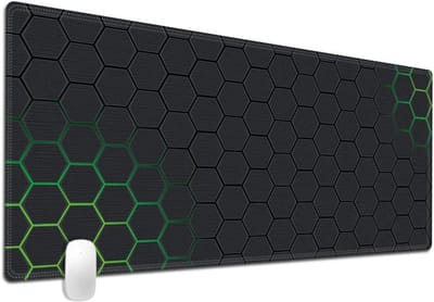 Morian Mouse Mat 300 x 800 x 3 mm Gaming Mouse Pad - premium textuur - antislip - waterdicht - Gaming Kantoor Thuis