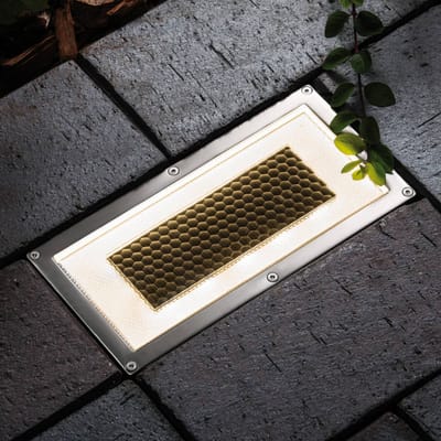 Paulmann 93775 Box Inbouwlamp op zonne-energie Energielabel: A (A - G) 0.6 W Warmwit RVS, Helder