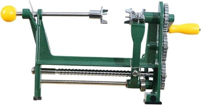 Daity Een sinaasappelschiller - citrusvruchtenschiller - met verstelbare klem - geschikt voor op het bureau of de eettafel - multifunctionele sinaasappelschiller - ook geschikt voor het maken van fruitgebak (groen).