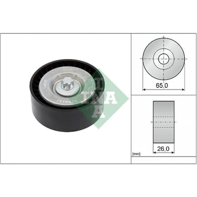 Schaeffler Ina Rondsel/geleiderpoelie, V-riem INA 532 0630 10