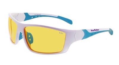 Polar Specs® Polariserende Nachtbril PS9026 – White & Blue – Polarized Nightdriving – Medium – Unisex