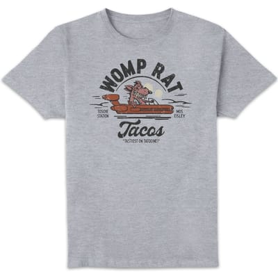 Star Wars Womp Rat Tacos Unisex T-Shirt - Grey - S