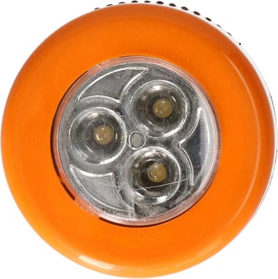 Fiestas Guirca Pompoen verlichting - led - 6,6 cm - oranje - pompoen lampje - pompoenlichtje - Halloween