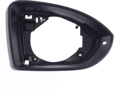 Allecto - Riloer Rechterschouder Spiegelbehuizing voor VW Golf MK7 2013-2020 - Hoogwaardige Zwart Plastic