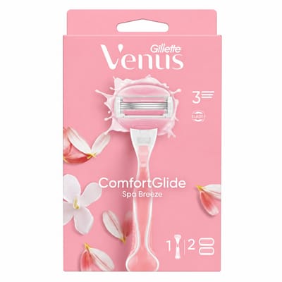 Gillette Venus ComfortGlide Spa Breeze Dames Scheermes Met 2 Navulmesjes