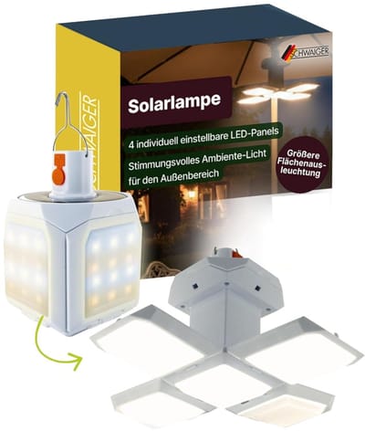 Schwaiger SOLE0520 buitenverlichting Buitengebruik hangverlichting LED 30 W