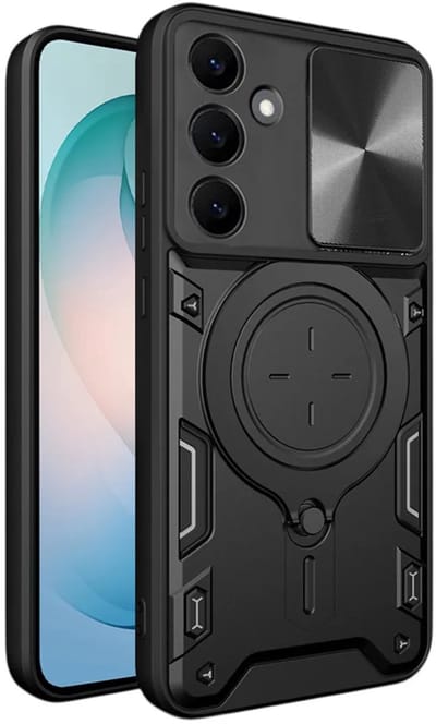 Hoesje geschikt voor Samsung Galaxy S26 Plus - Techsuit CamGuard Pro Back Cover - Zwart