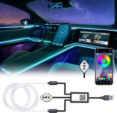 Auto Interieur Verlichting - Led Strip Auto – 4M