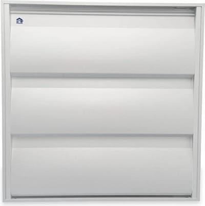 Storax Lamellenrooster Aluminium - 176 x 176 mm