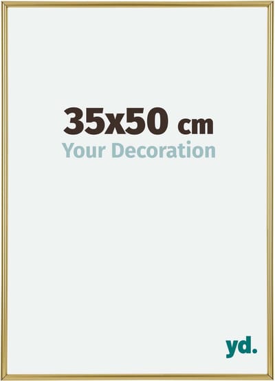 Your Decoration - Fotolijst 35x50 cm - Kunststof - Goud - Annecy