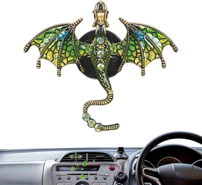 Draak Luchtverfrisser - Auto Vent Clip - Auto Interieur - Stabiele Decoratie - 8x8x8 cm - Meerdere Kleuren