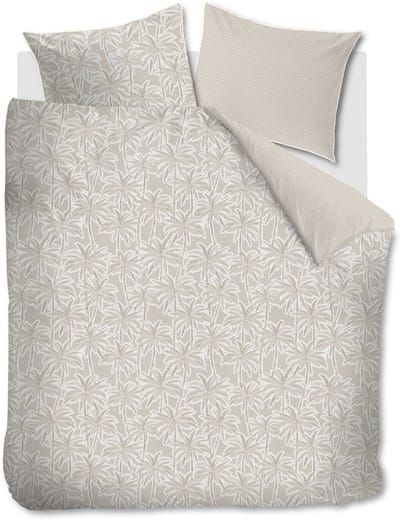 Rivièra Maison Palm Paradise dekbedovertrek - Tweepersoons - 200 x 200/220 cm - Zand