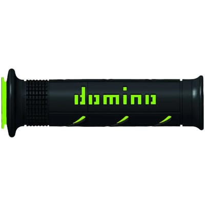 fluorescerend groen en zwart dominohandvat voor motorfiets a25041c4440b7-0 nieuw