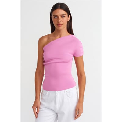 Slim Fit Asymmetrische Breibloes