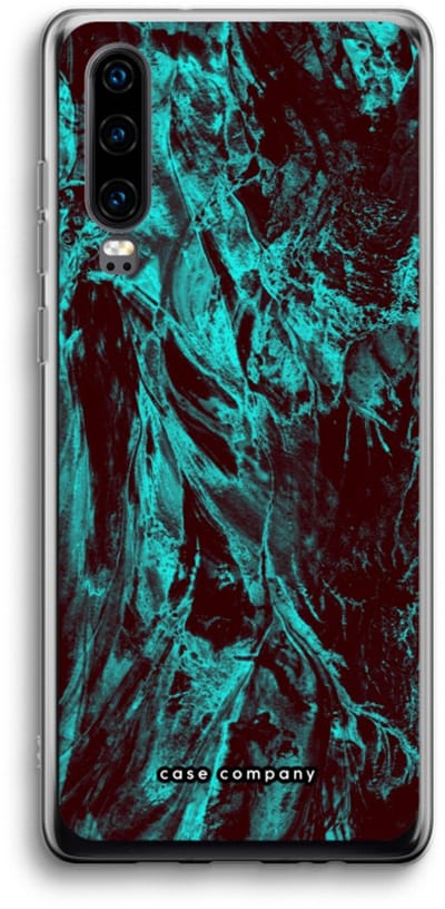 Case Company® - Hoesje geschikt voor Huawei P30 hoesje - Ice Age - Soft Cover Telefoonhoesje - Bescherming aan alle Kanten en Schermrand