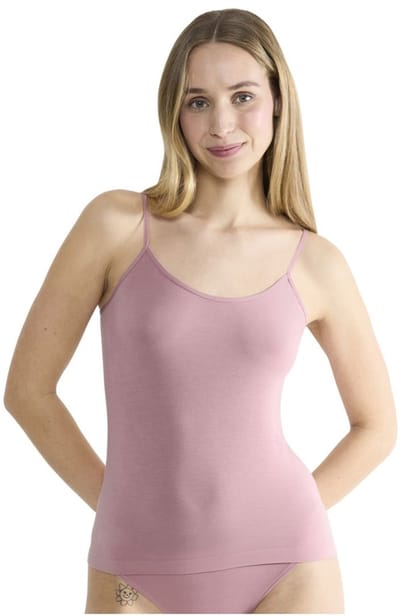 Sloggi dames - Spaghetti hemd - GO Sense Spaghetti Top - Oudroze / S