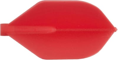 Dart Flights - Vliegtuig Vorm - Precisie Darts - Innovatief Push-in Systeem - 919 x 879 cm - Rood