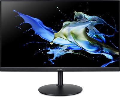 CB242Ybmiprx - 60cm (23.8") ZeroFrame IPS 1ms (VRB) FreeSync HDR Ready 100M:1 ACM 250nits LED VGA HDMI DP MM Audio In/Out Height Adj. Pivot EURO EMEA MPRII Black Acer EcoDisplay