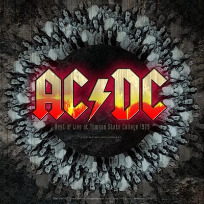 AC/DC - Best Of Live At Towson State College 1979 Live Radio Broadcast (LP)