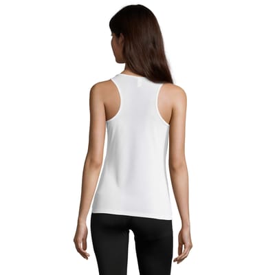SOLS Dames/Dames Sporty Tank Top (Wit)