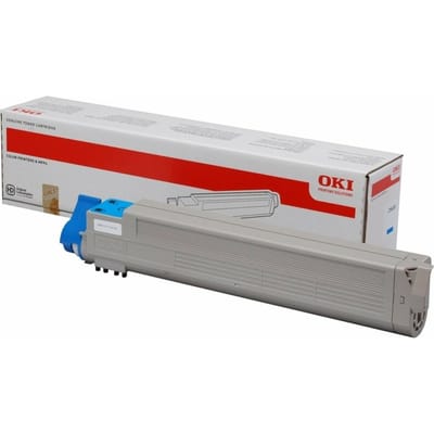 OKI 45536507 toner cartridge cyaan hoge capaciteit (origineel)