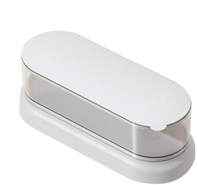 Ultrasone reiniger - Ringreiniger Elektrisch - Sieraden Reinigen - Precisie Microbubbeltjes - 20 cm - Wit