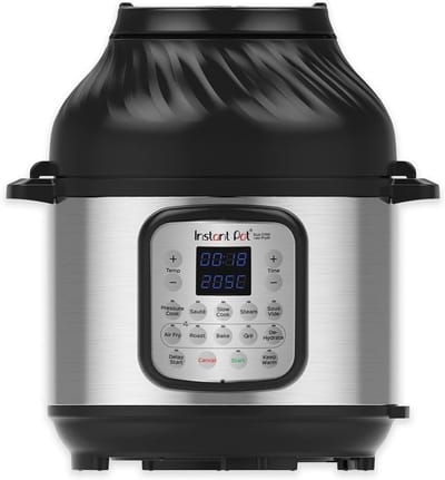 5,7 l Elektrische Multikoker met Airfryer - 11-in-1 Snelkookpan, Slowcooker, Stoompan en Grill