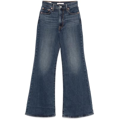 Levi's Ribcage Bell Jeans Maat: W27L32 | Flared Jeans Outlet | Dames | Blauw