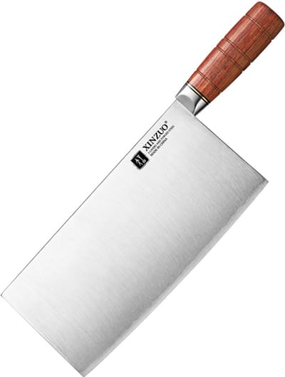 Chinese Cleaver (groot) van XinZuo - Extreem scherp - Composietstaal (3-laags) met harde kern (59 HRC) - Lemmet van 23 cm - X07 Fu Series