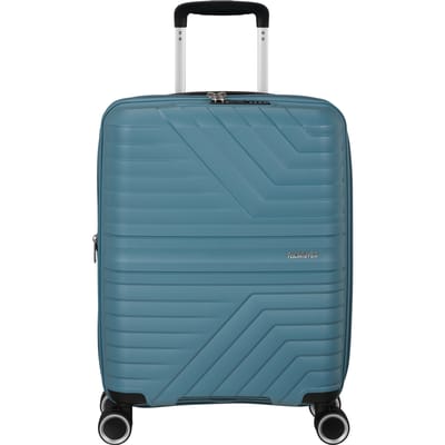 American Tourister Koffer - Flytwist spinner 55/20 uitbreidbaar - Storm Blue - 44l - 2.4 kg
