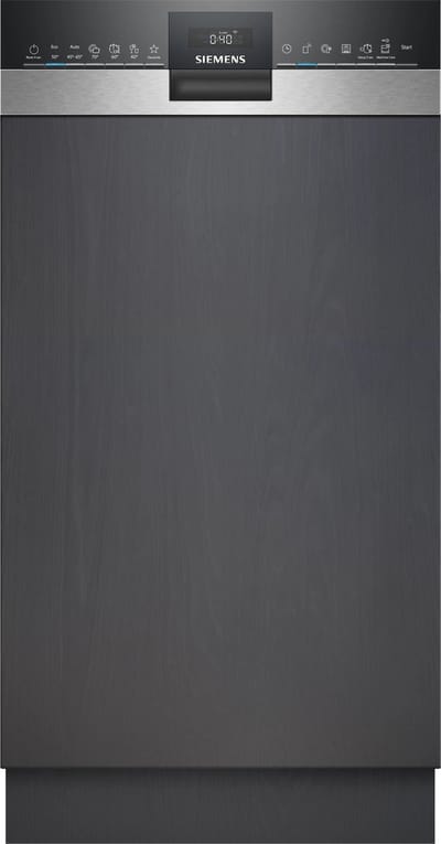 Siemens SR55ZS10ME - iQ500 - Inbouwvaatwasser - Half integreerbaar - 45 cm - Zeolith: extra droge vaat - Home Connect