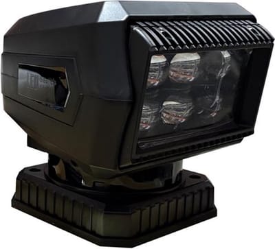 Hollex zwart Zoeklicht LED 60W met Afstandsbediening - schroefmontage