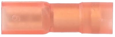 Volledig geïsoleerde Vlaksteekhuls 0,5 - 1mm² / 4,8mm x 0,5mm, rood