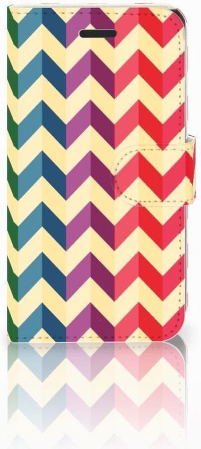 Samsung Galaxy Xcover 3 | Xcover 3 VE Telefoon Hoesje Zigzag Multi Color