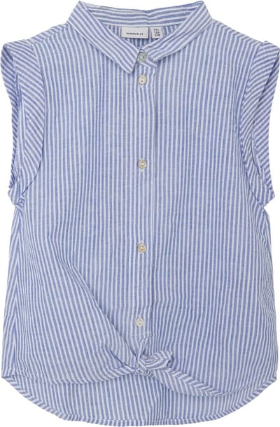 NAME IT NKFFEMMA CAPSL SHIRT NOOS Meisjes Blouse - Maat 116