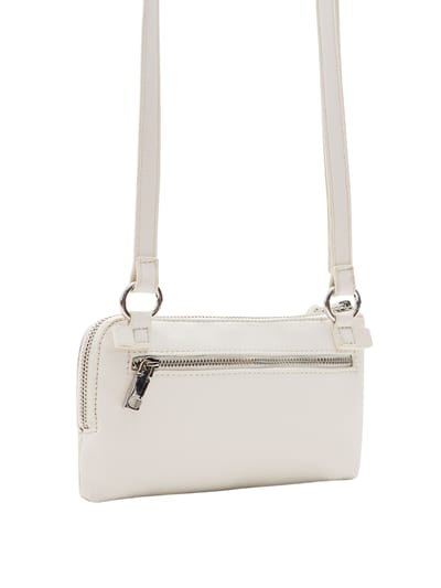 Desigual Schoudertas Half Logo 24 Lisa Crossbody Bag Creme White Crème