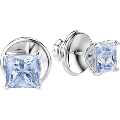 Swarovski Matrix Origineel Ontwerp Kristal Rhodium Vergulde Oorbellen Uniseks Oorbellen Blauw 5723561 Box (Random Color) white