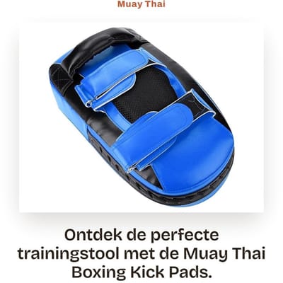 Dailygoods- Kickpads Hoogwaardige Materialen - Verstelbare Klittenband - Schokabsorberend - Training Pads - Muay Thai - Slijtvast - Stootkussens