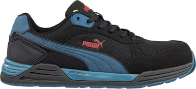 Puma Frontside Zwart/Blue Laag S1P 644660 - Zwart/Blauw - 41